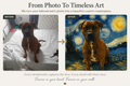 Personalized Pet Memorial Portrait